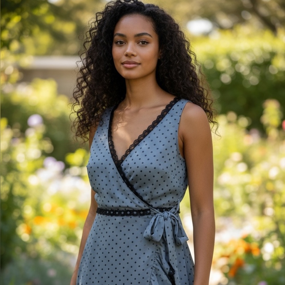 Vintage wrap dress